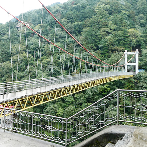 景区悬索桥结构安全检测鉴定